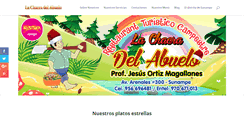 Desktop Screenshot of lachacradelabuelo.com